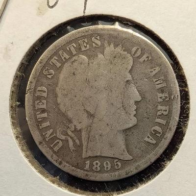1895 Barber Dime