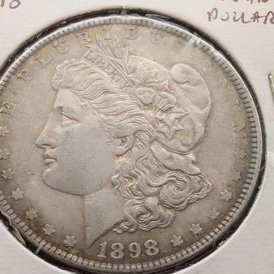 1898 Morgan Silver Dollar