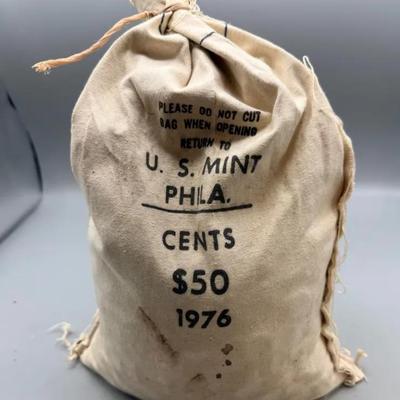 US Mint Bag 1976 Cents $50 