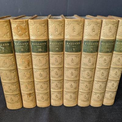 1857 English & Scottish Ballads...8 Volumes