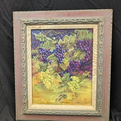 Patricia Smith Oil Painting...Grape Vines