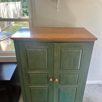 Sale Photo Thumbnail #68: Ethan Allen cabinet $100