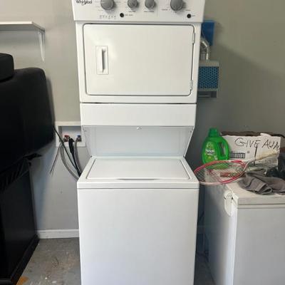 Sale Photo Thumbnail #63: Basically brand new stackable washer and dryer- 375
