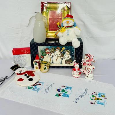 Snowman Themed Holiday Lot
