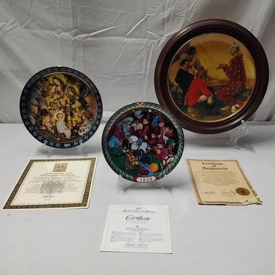 Norman Rockwell, Bing & Grondahl, & Sulamith Wulfing 