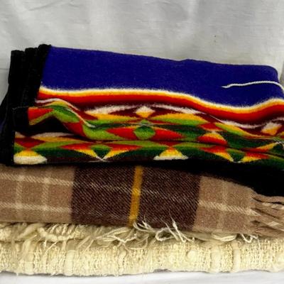 Pendleton Indian Friendship Robe, Wool O The West Blanket + More! 