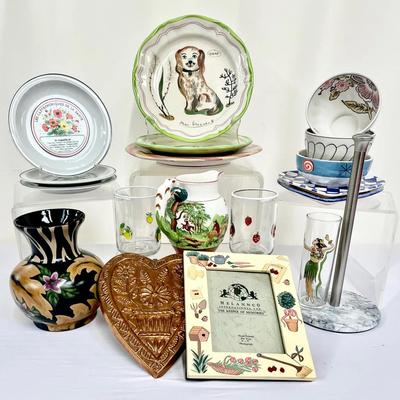 Charming & Eclectic Kitchen Decor And Dishware 