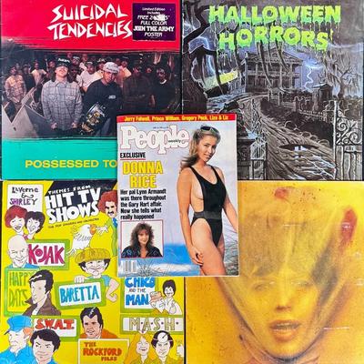 *MORE PICS* 12” Suicidal Tendencies & Rolling Stones Vinyls, 1987 Peoples Weekly Magazine + More! 