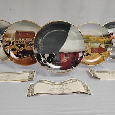 Lowell Herrero Franklin Mint Collectors Plates (5)