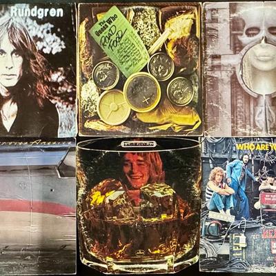 100 Hard Rock, Metal, Classic Rock And More 12” Vinyl Records 