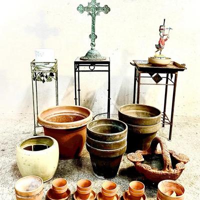 Talavera Side Tables, Terracotta Planters and More!