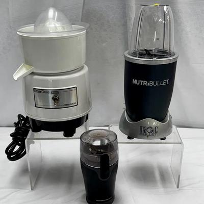 NutriBullet, Waring Citrus Juicer & Hamilton Beach Coffee Grinder! 