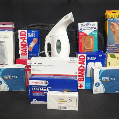 Health & Wellness / NIB 3D Knee Support / NIB Wrist Support / Steamer and More
