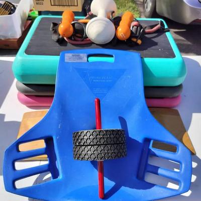 Exercise Weights, Boards, And Tools