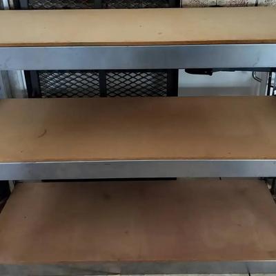 *Read Description* 36" Two Tier Adjustable Metal Shelving