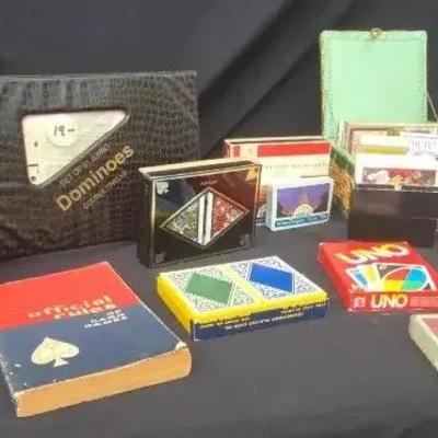 Vintage Game Collection - 12 Games & 14 Packs Of Playing Cards