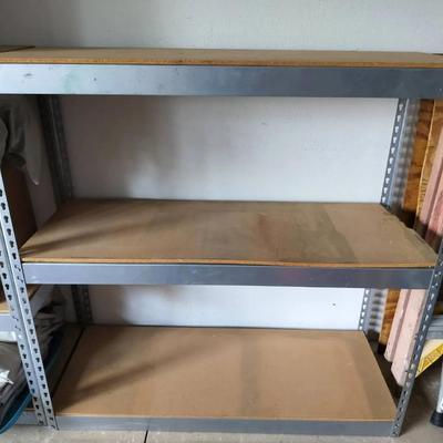 48" Three Tier Adjustable Metal Shelving #3