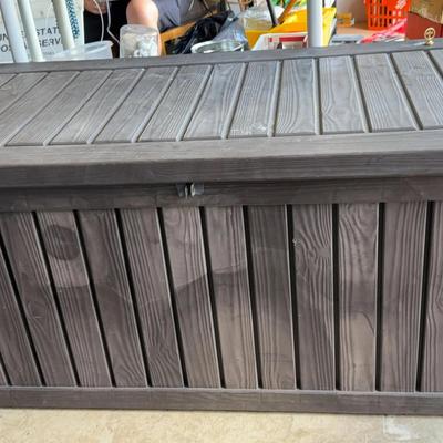 Keter Storage Chest 60” W x 27” D x 26” H Plastic #2