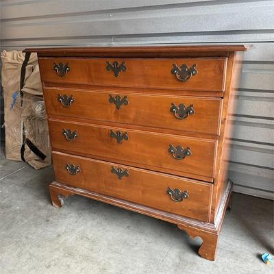 Antique American Chippendale Four-Drawer Chest