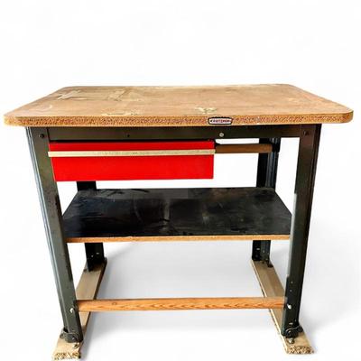 Sale Photo Thumbnail #40: Vintage Craftsman Work Table