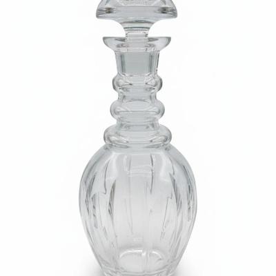 Sale Photo Thumbnail #120: EAPG 'Thumbprint' Pattern Glass Decanter