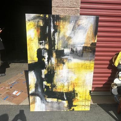 Sale Photo Thumbnail #173: Imagination I by Rikki Drotar – Large Abstract Canvas Print