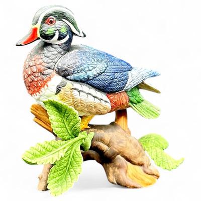 Sale Photo Thumbnail #54: Lenox 1990 'Wood Duck' Porcelain Figurine by Susan Lynn