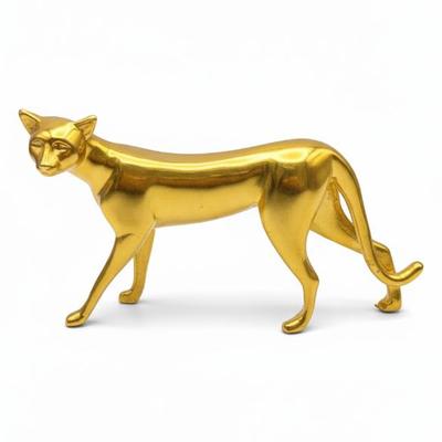 Sale Photo Thumbnail #68: Franklin Mint 1988 Art Deco Cat Figurine