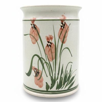 Sale Photo Thumbnail #94: Ken Foster Oakhurst Studio Pottery Floral Vase