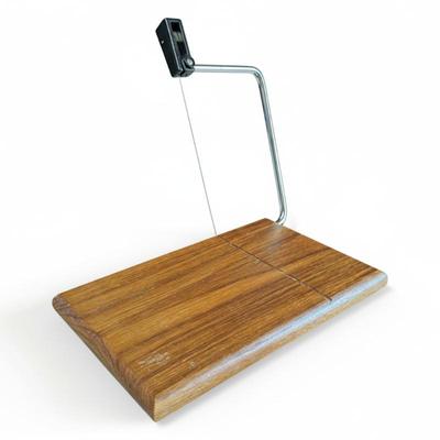 Sale Photo Thumbnail #91: Vintage Prodyne USA Hardwood Wire Cheese Slicer Board
