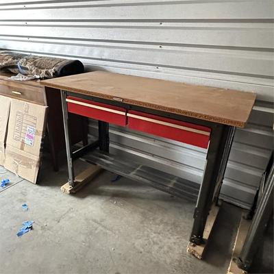 Sale Photo Thumbnail #58: Vintage Craftsman Work Table