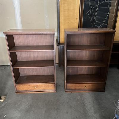 Sale Photo Thumbnail #153: Pair of Wooden Bookcases