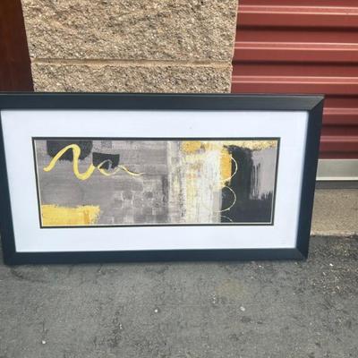 Sale Photo Thumbnail #163: Framed Art Print “Golden Mediterranean II”