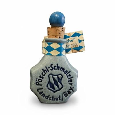 Sale Photo Thumbnail #105: Vintage Pöschl German Stoneware Snuff Bottle