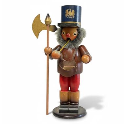 Sale Photo Thumbnail #82: Steinbach German Wooden Incense Smoker 'Night Watchman'