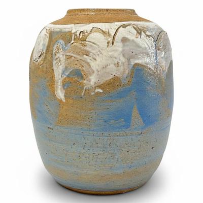 Sale Photo Thumbnail #102: Large Hand-Thrown Studio Art Pottery Vase
