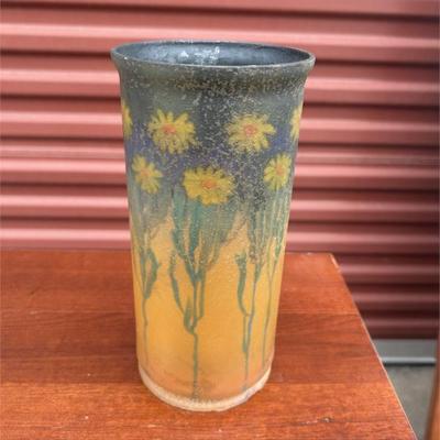 Sale Photo Thumbnail #45: Arts & Crafts Reverse-Painted Lamp Shade