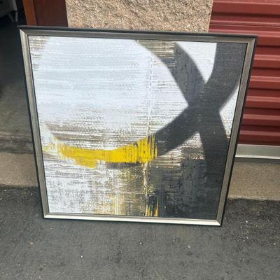 Sale Photo Thumbnail #158: Bell Basics II – Abstract Artwork in Frame