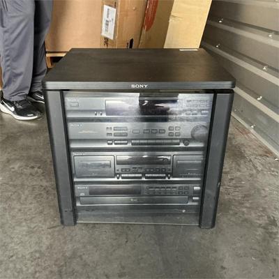Sony SU-S5520 Audio Rack with 4-Component Hi-Fi Stereo System