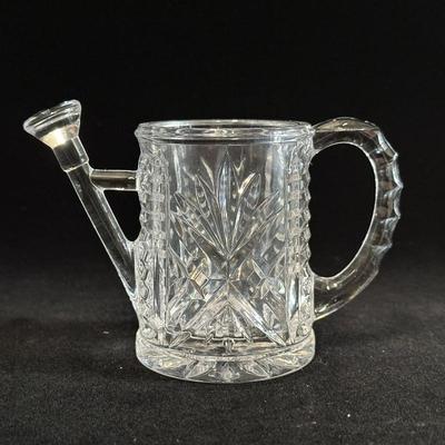 Sale Photo Thumbnail #28: Gorham Lenox Lead Crystal Watering Can Toothpick Holder