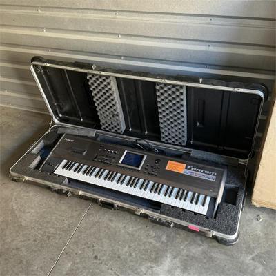 Sale Photo Thumbnail #21: Vintage Roland Fantom 76-Key Keyboard Workstation with Case