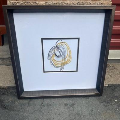 Sale Photo Thumbnail #170: June Erica Vess – “String Orbit II” Framed Print