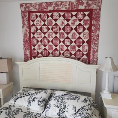  Queen Bed $400, Armoire $250, Nightstand $125