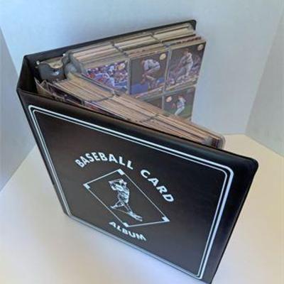 Large Baseball Trading Card Album Collection .jpg