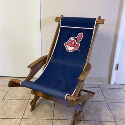 Cleveland Indians/Chief Wahoo Sling Rocking Chair .jpg