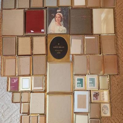 Vintage Brass Frames