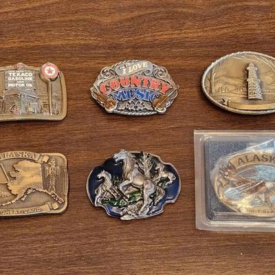 Western Frontier Belt Buckles