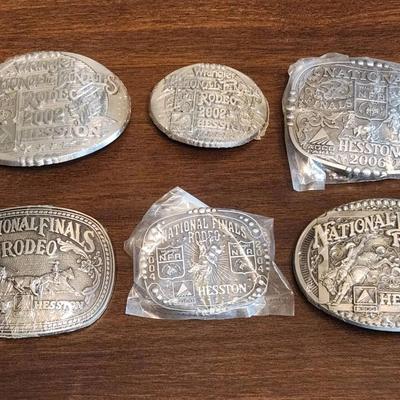 National Finals Rodeo Buckles 1994-2006
