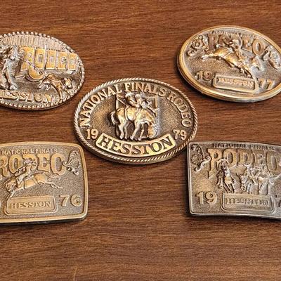 70s Rodeo Buckles 