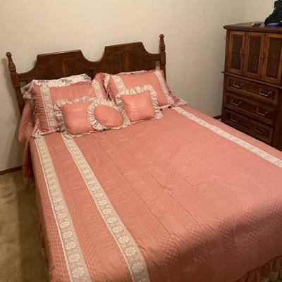 Pink Queen Sized Bed Frame